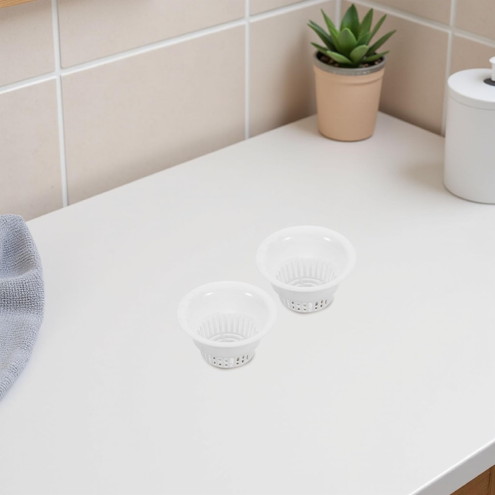 Filtri Monouso per Sputacchiera Odontoiatrica 20 Pezzi in Plastica Abs, Sacchetti Filtranti per Lavandini Clinici e Ambulanze, Accessori di Sostituzione per