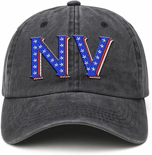 Custom Soft Baseball Cap Embroidered Nevada Blue Stars Nv Nev. Nevadan Silver Sagebrush Cotton