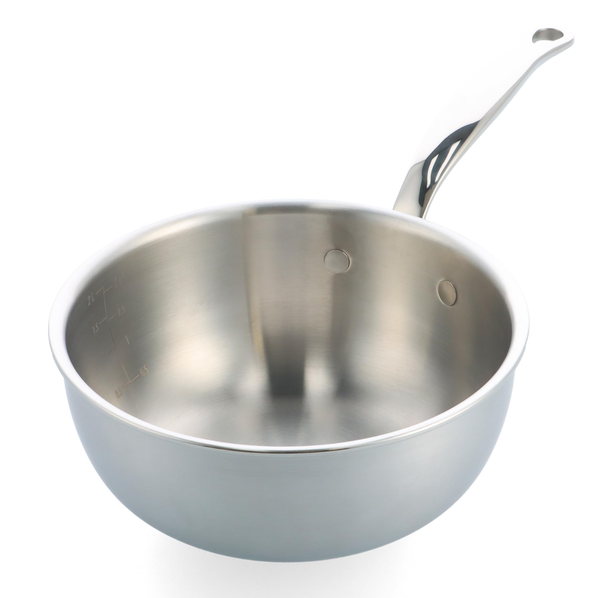GreenPan Premier 5PLY, sauteuse inox 20 cm, induction, four 220°C