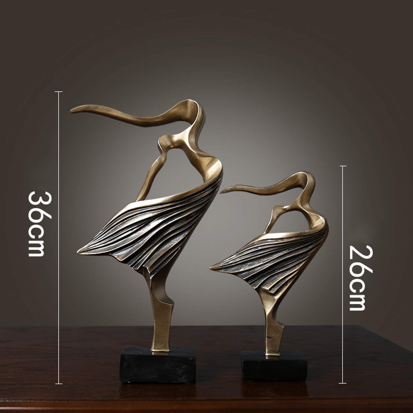 Bronze Skulptur,Paar Statue Und Skulpturen Antik Verzierung Für Möbel Mini Artwork Wohnzimmer Decoration Figuren,Double Dance