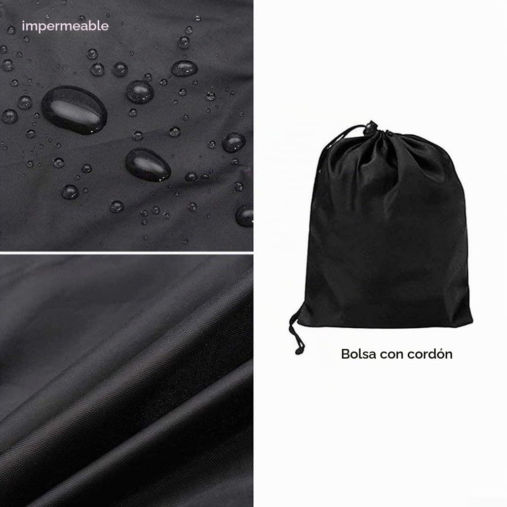 Cubierta impermeable para tractor, con Oxford 420D, para cubierta compacta de tractor, 79 x 128 x 259 cm