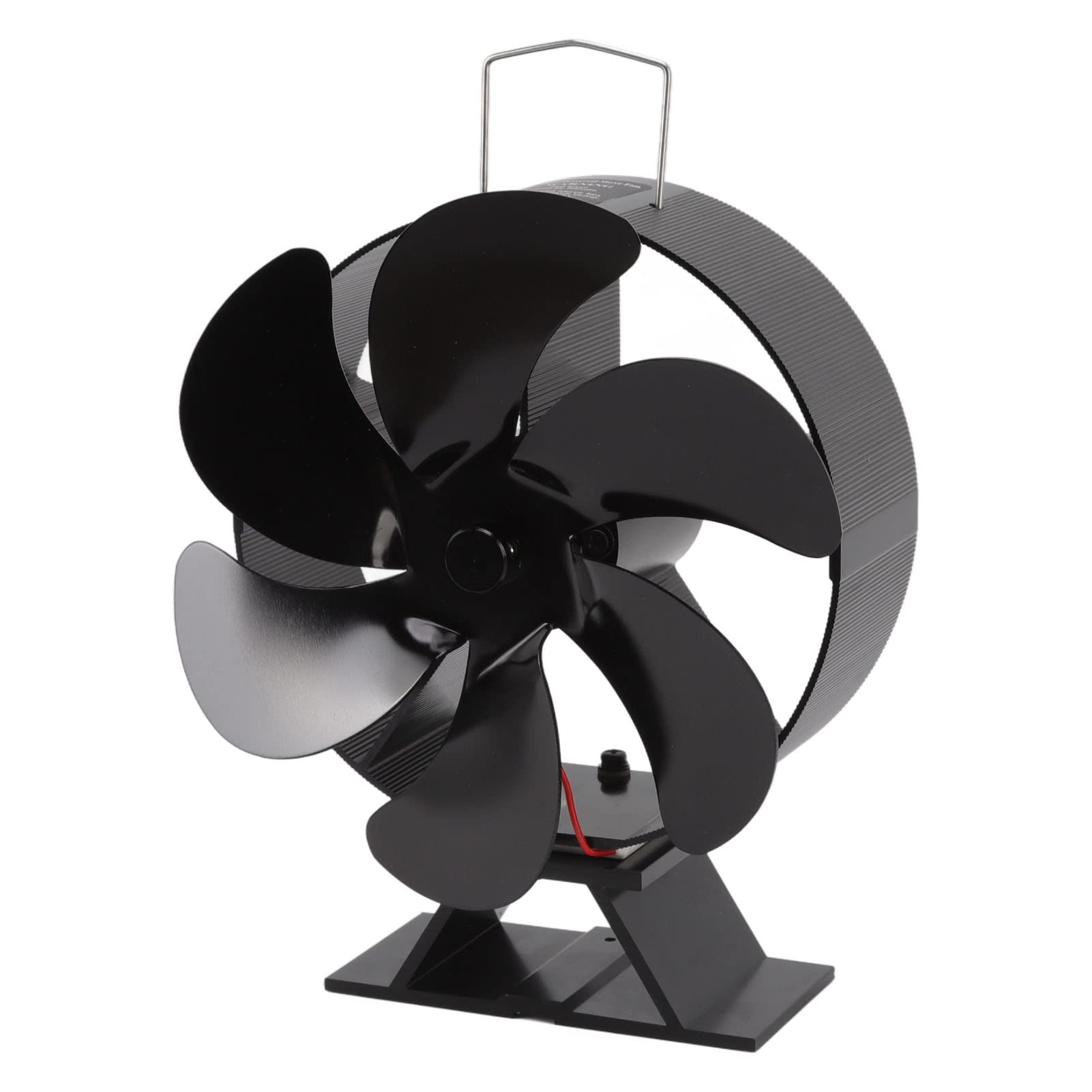 Ventilatore per Camino a 6 Pale Modulo Termoelettrico Ventilatore per Stufa a Legna Ventilatore di Circolazione dell'Aria a Legna Alimentato a Calore per la Casa in