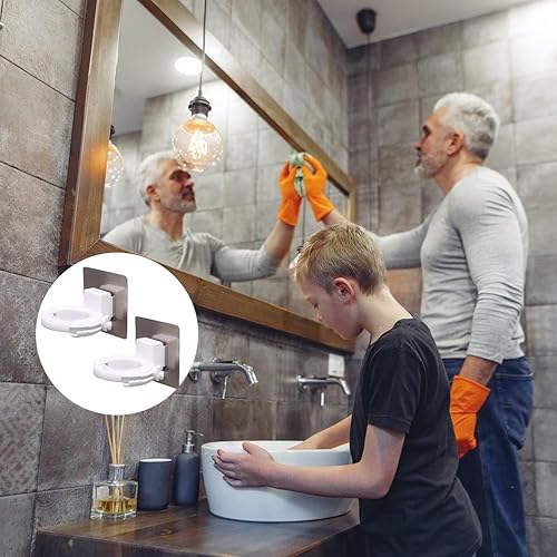 Miniatura 4 de Soporte de mano ajustable montado en la pared para botellas de gel de ducha para baño, cocina, inodoro, no requiere perforación, dispensador de