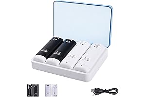 Wii Rechargeable Battery Pack with Charging Station