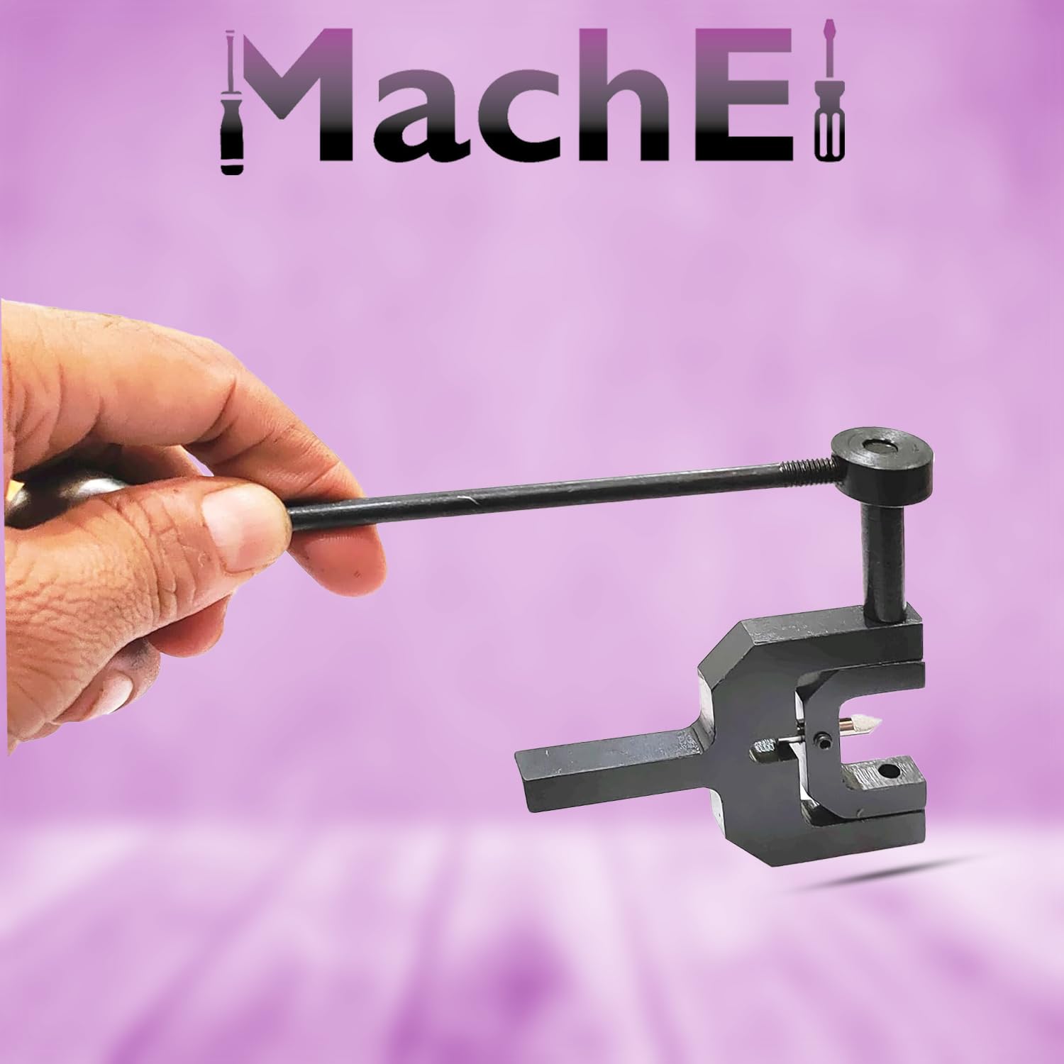 MachEl Narzędzie tokarskie do tokarki z chwytem 3/20.3 cm i bitem narzędziowym HSS