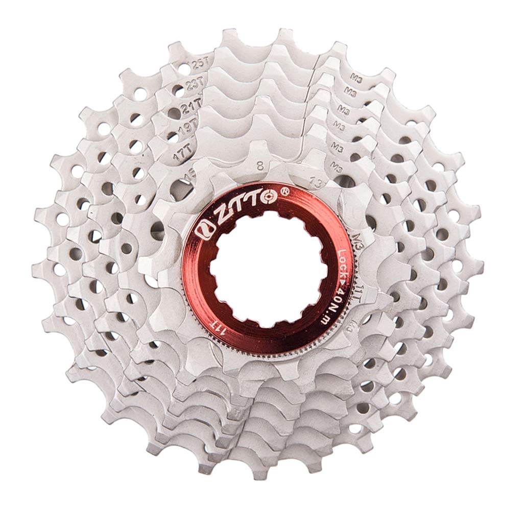 Piñones de acero para bicicleta de montaña MTB de 8 velocidades 11-25T