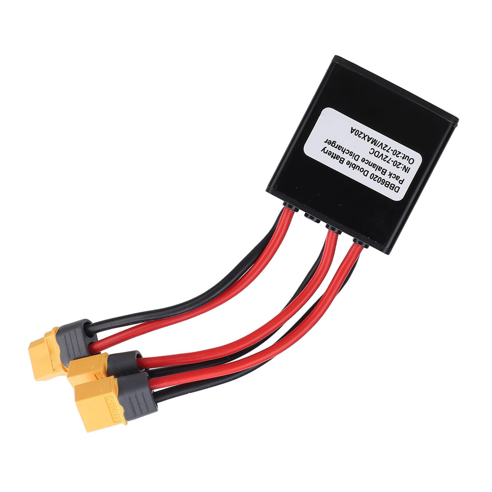 Keenso Converter de Descarga de Batería Doble, Adaptador de Módulo Paralelo de Batería de Equilibrio de 20-80V para un Motor de 250-3000W (40A)