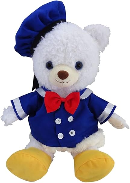 Amazon Co Jp テディベア通販アリス ユニベア 服 コスチューム ドナルド 本体無 おもちゃ