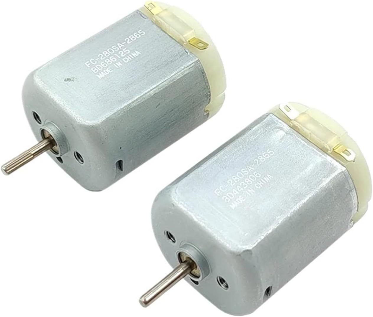 1pc FC-280SA-2865 Mini 280 Motor DC3V 5V 6V 9V 23500RPM High Speed Splined/Round Shaft Carbon Brush Micro 24mm Motor(Model A)