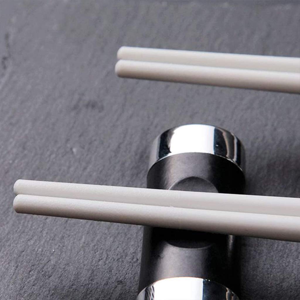 Baguettes, baguettes chinoises Chopsticks White Fiberglass Chopsticks Reusable10 Pairs Japanese Chinese Korean Chopsticks GiftDishwasher Safe Lightweight Non-Slip Chopsticks for Household,X(H)