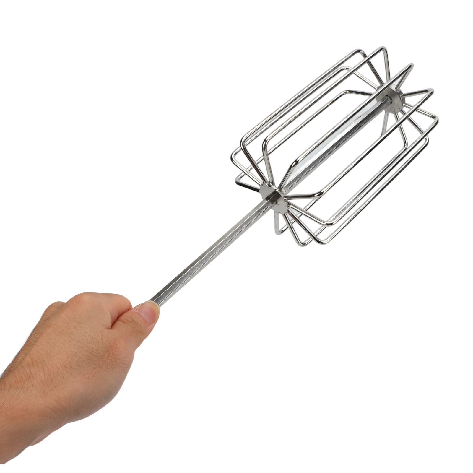 Topyond Mélangeur à Amorce en Acier Inoxydable,Mélangeur Amorce Peche,avec 11 Lames Équipement De Pêche Robuste pour Un Mélange,Accessoires Inclus pour Les Pêcheurs d'eau Douce Et d'eau Salée