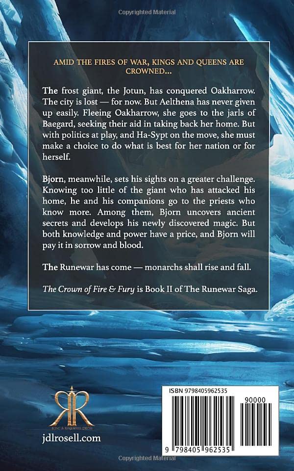 The Crown of Fire and Fury: A Norse Epic Fantasy Adventure (The Runewar Saga #2) - Image 2