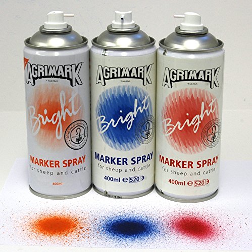 Agrimark Bright Marker Spray 400Ml Orange