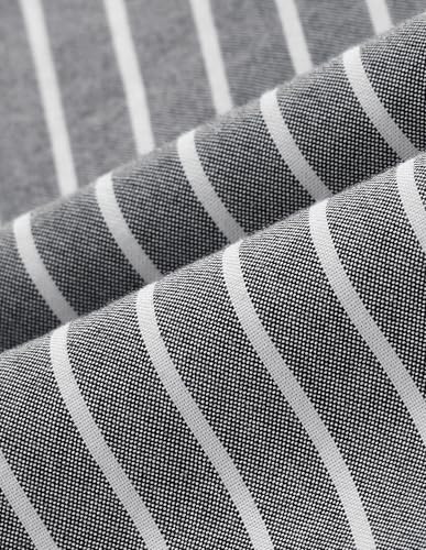 Image of Arrow Striped Slim Fit Mens Casual Shirts - 100% Cotton, Breathable & Comfortable, Full Sleeves Shirts for Men