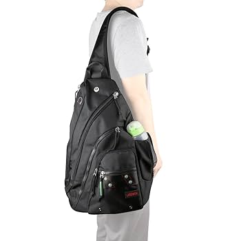 Amazon.com: Larswon Sling Backpack, Sling Bag Laptop
