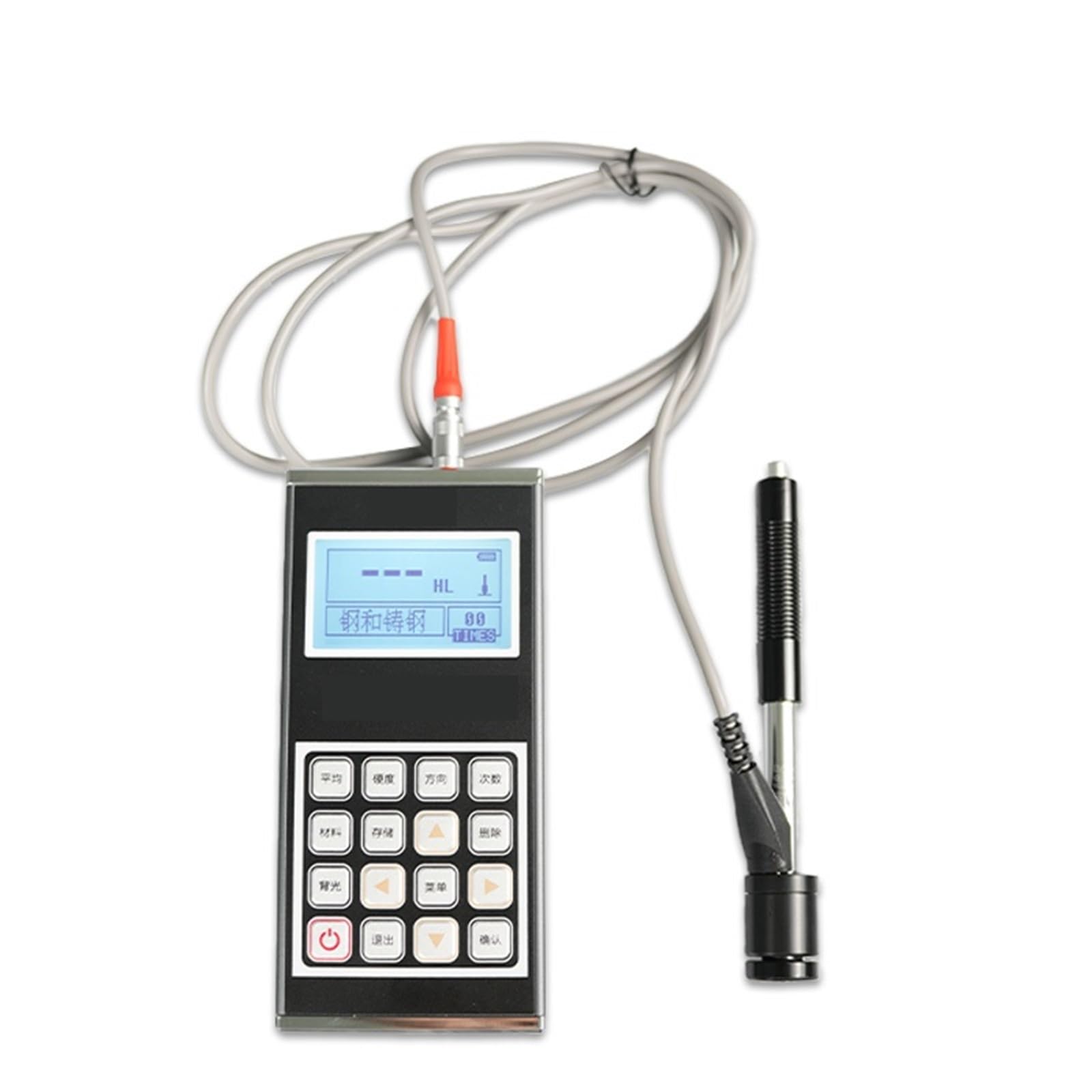 Probador de dureza, Probador de dureza Leeb digital portátil for metal, acero inoxidable, cobre, aluminio, HS, HL, HB, HRA, HRB, HRC, HV