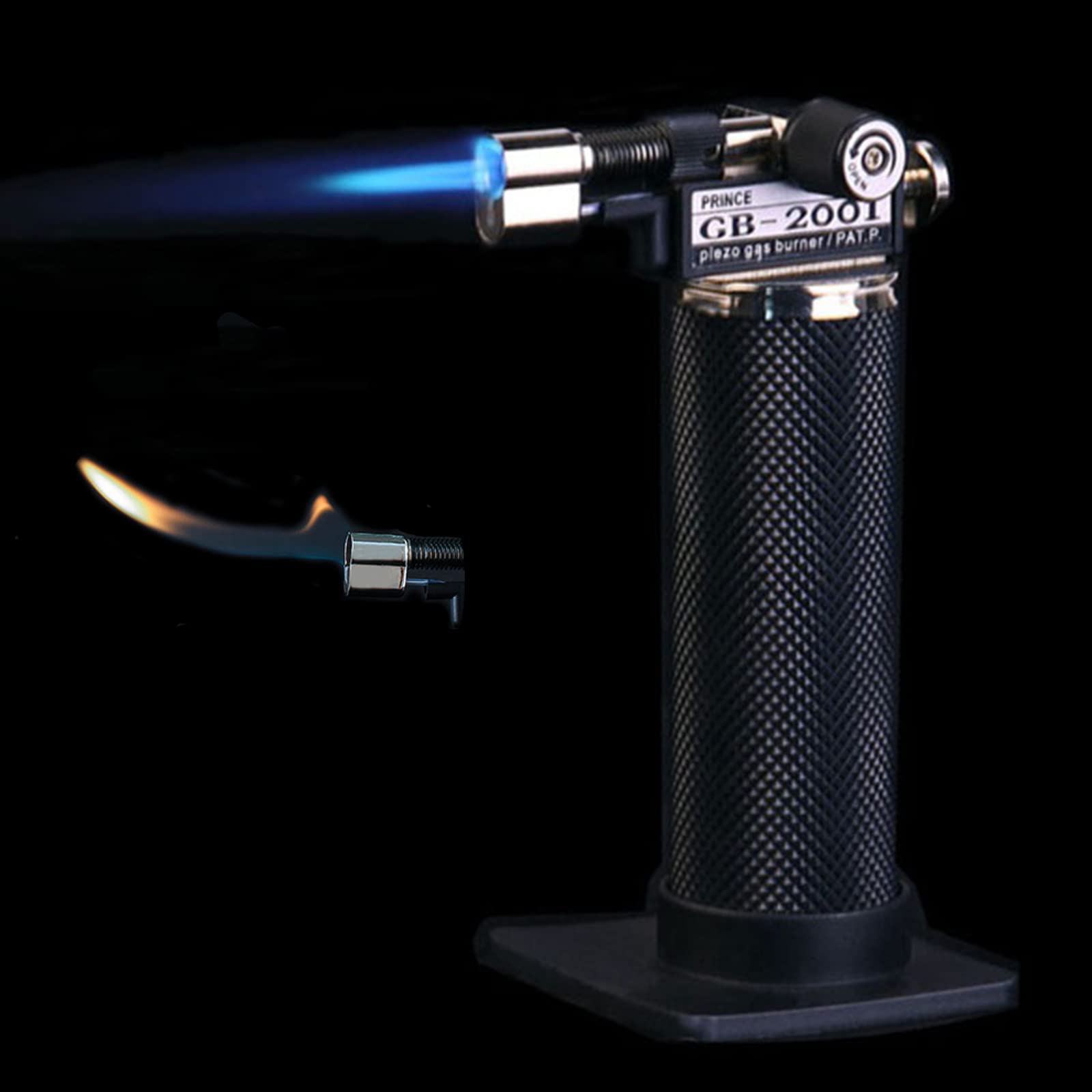 Buy Torch Lighter with Powerful Dual Jet Soft Flame, Butane Cigar