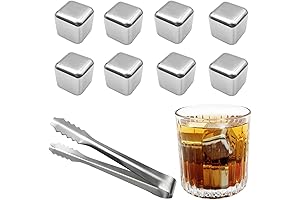 Reusable Steel Ice Cubes for Chilling Drinks