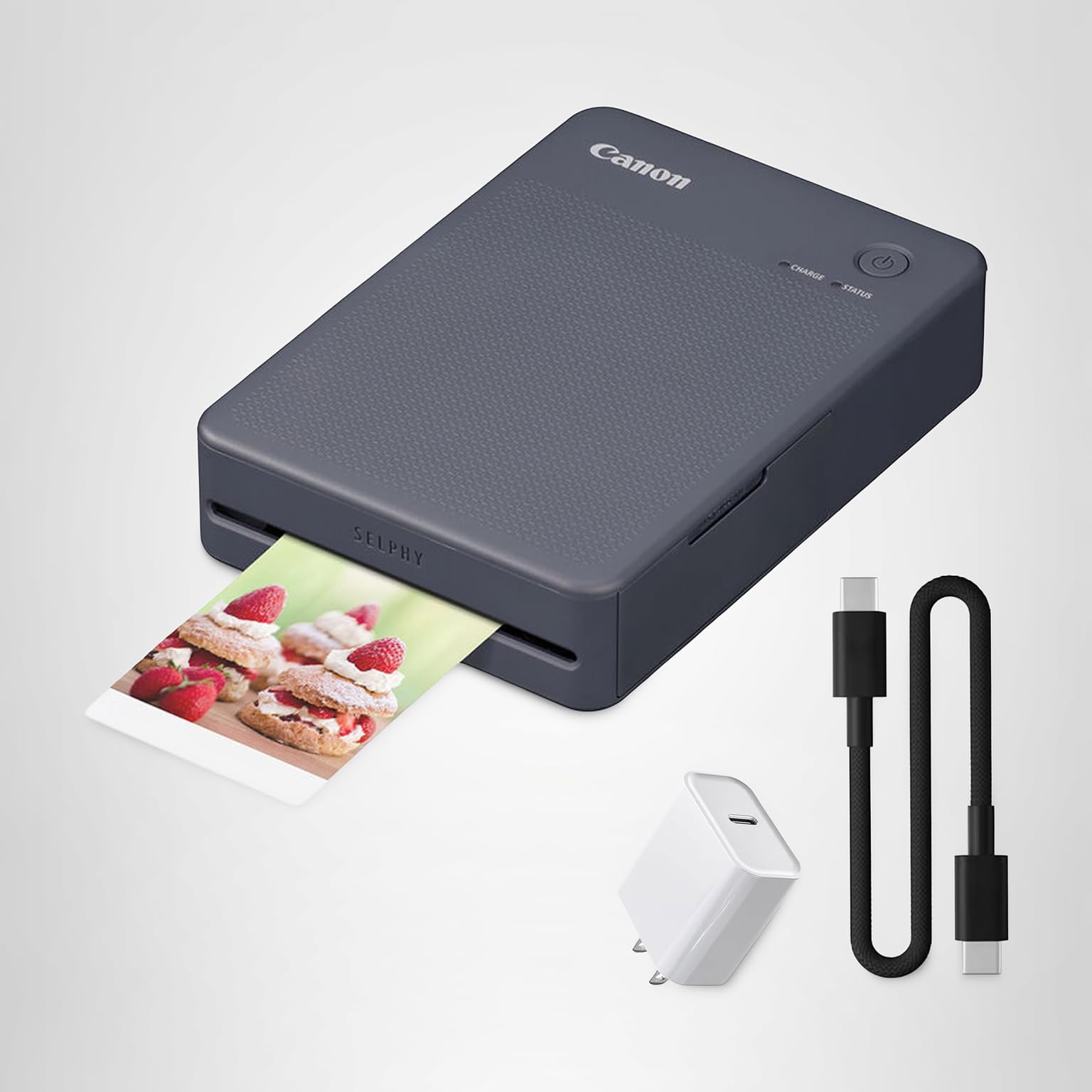 Amazon.com : Canon SELPHY QX20 Compact Photo Printer (Dark Gray