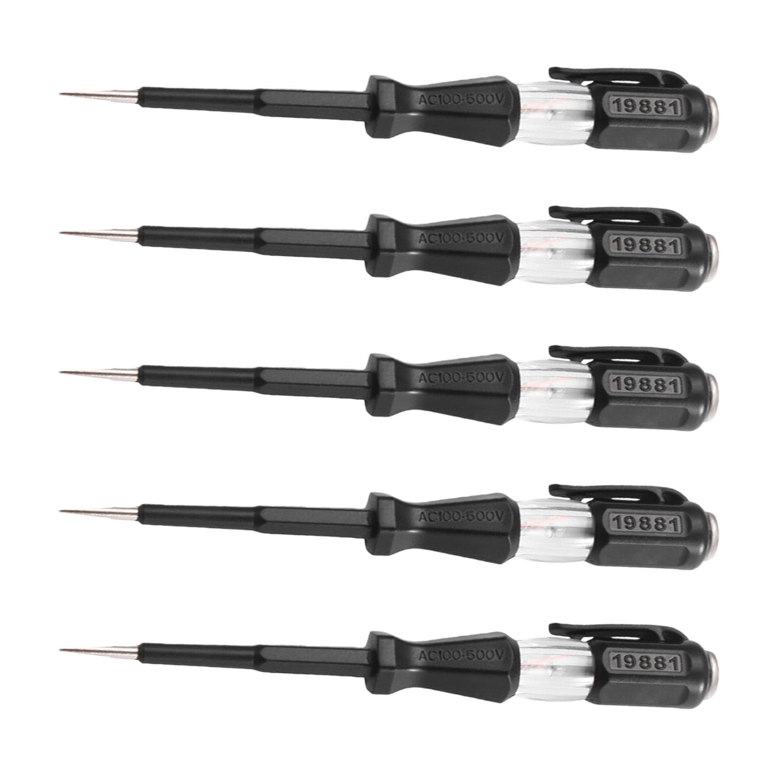 Cazstyk A Easy Carry Electrician Tool Electric Detectors With Clip For Easy Carry Nd Tip Stable In 100V To 500V Ranges Electrician Meter Pen