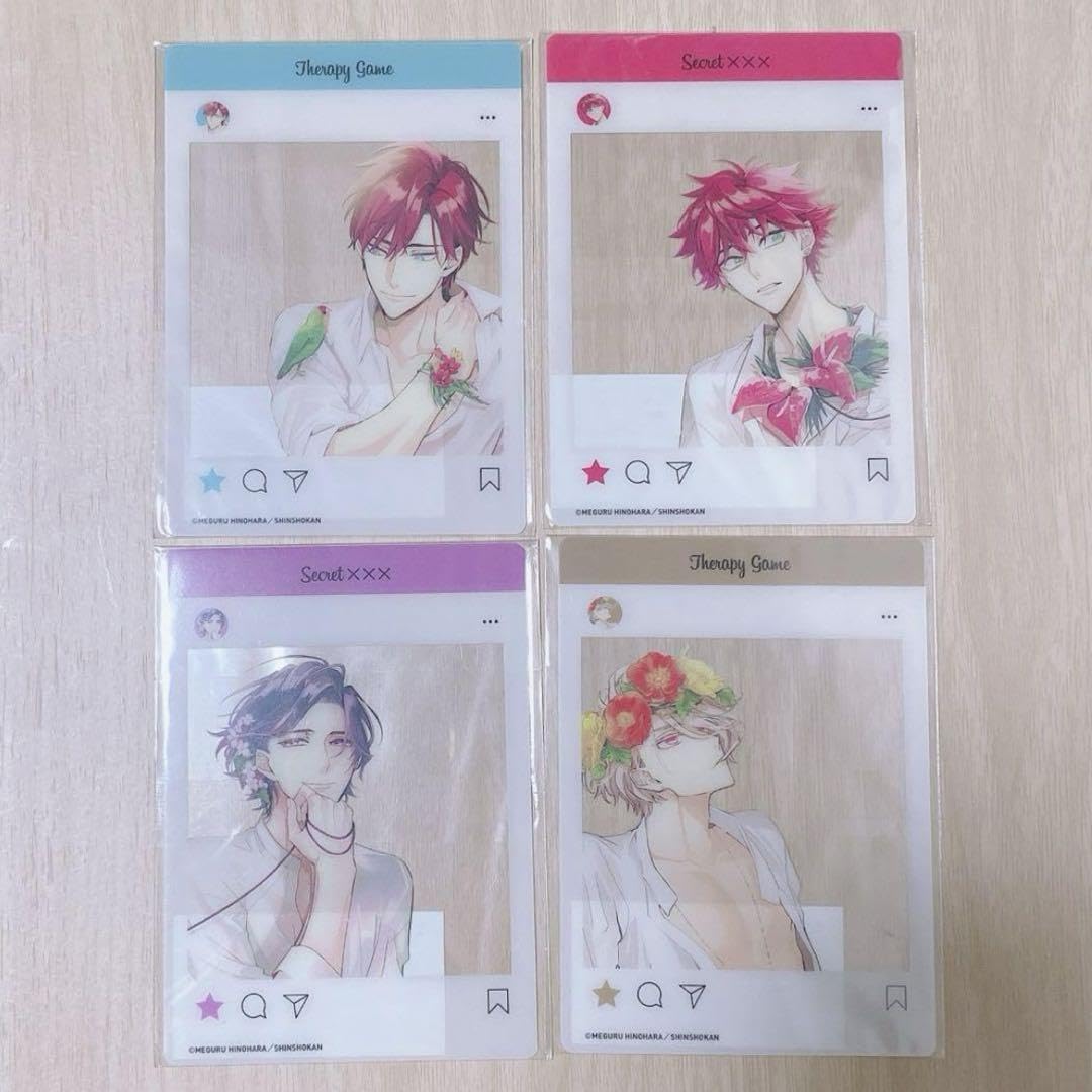 日ノ原巡 セラピーゲーム SNS風クリアカード