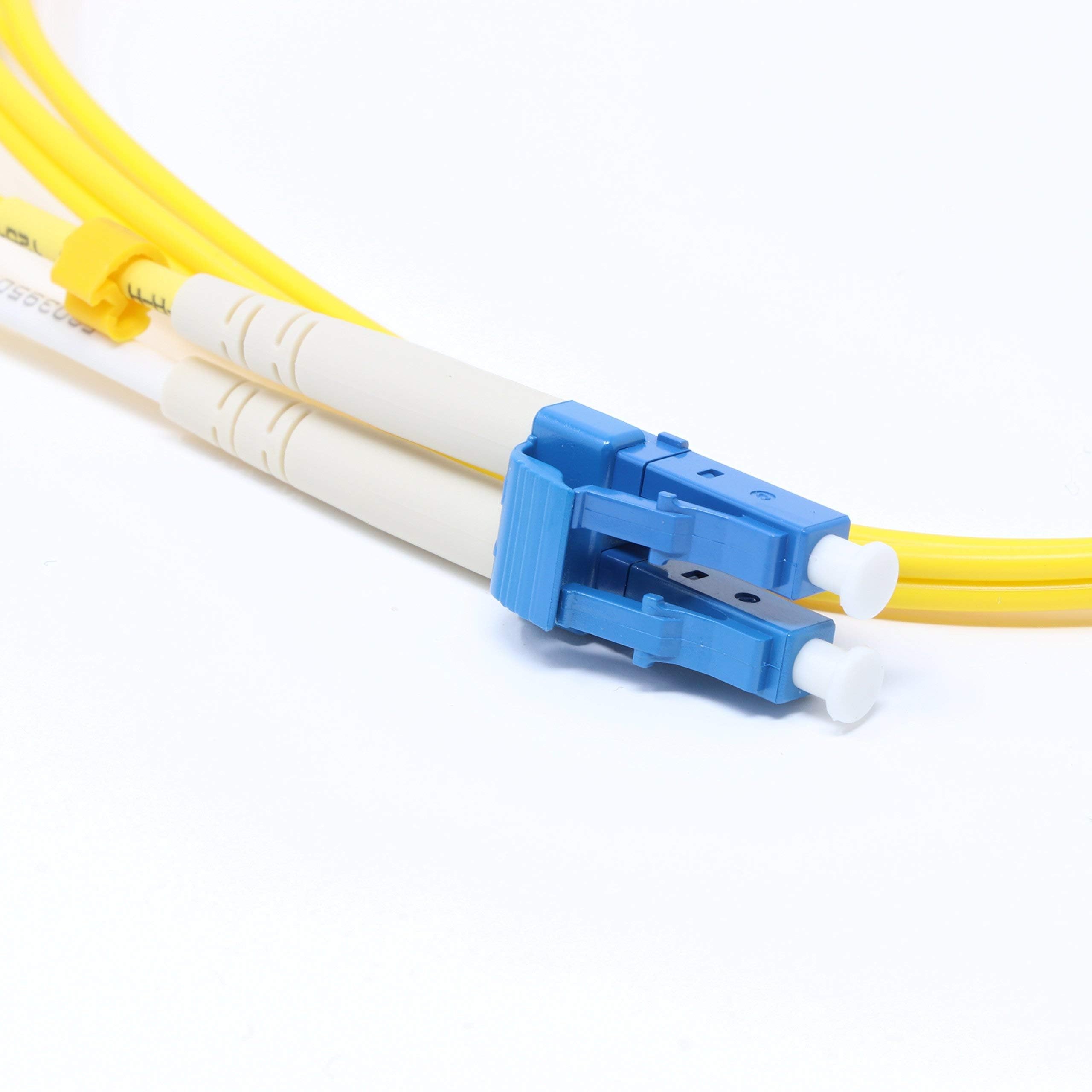 Ultra Spec Cables 0.3 Meter (1FT) Multimode Duplex Fiber Optic Cable (62.5/125) - LC to LC - Orange — view 28