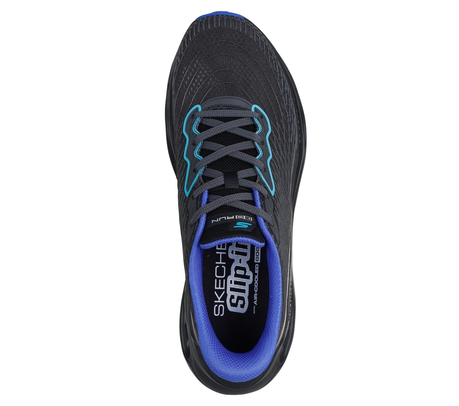 Skechers Hombre MAX Cushioning Glide-Step Sapphire Slip-In Entrenador