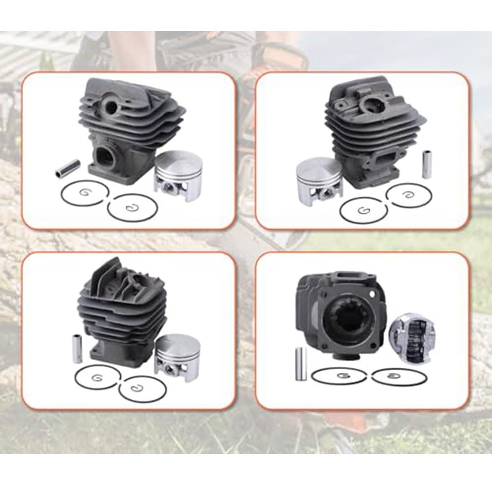 Kit de cilindro y pistón eficiente para motosierra MS260 026 PRO – para un rendimiento óptimo del motor en funcionamiento. Cilindro de 44,7 mm para pistones de motosierra MS260 026 PRO