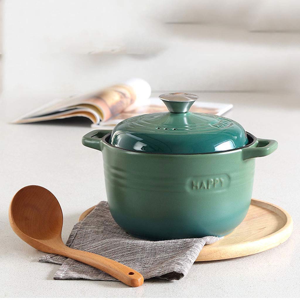 Amazon.co.jp: キャセロール、セラミック鍋キャセロール、ポット、蓋