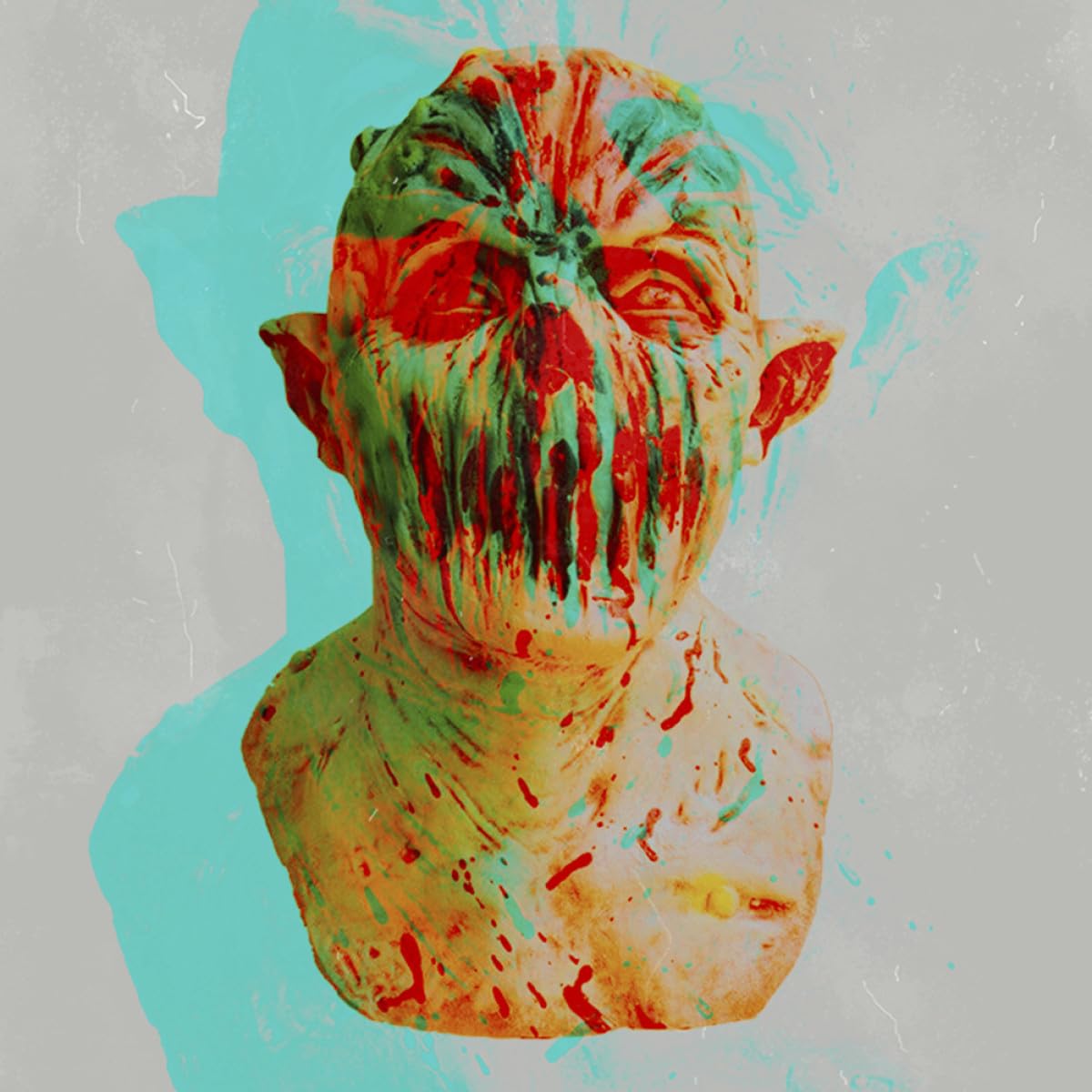Máscara De Zombi Horrible Ideal Para Halloween Material Duradero Ajuste Cómodo