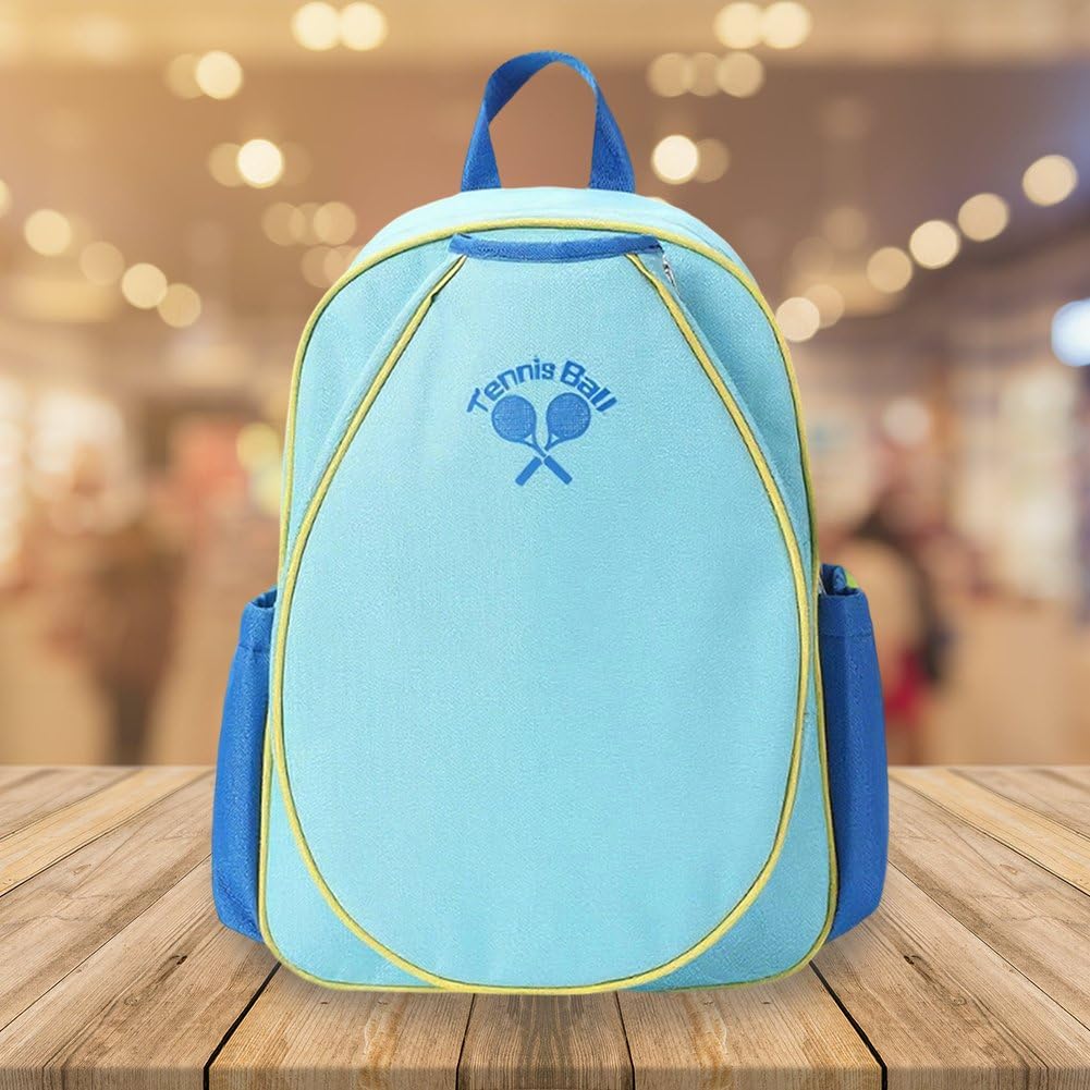 Mochila De Tenis para Niños Y Niñas, Bolsa Deportiva para Raquetas De Tenis Juveniles, Bolsas Impermeables para Raquetas De Pickleball.