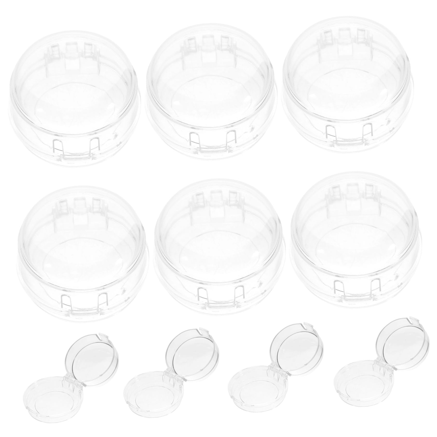 DOITOOL Gas Stove Knob Covers 10 Pcs Child Proof Stove Knob Protectors Sturdy Easy to Open for Parents