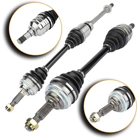 Front Driver Side CV Axle Shaft Assembly 66-5228 - Fits Pontiac Vibe, Toyota Corolla, Matrix (2003-2018)