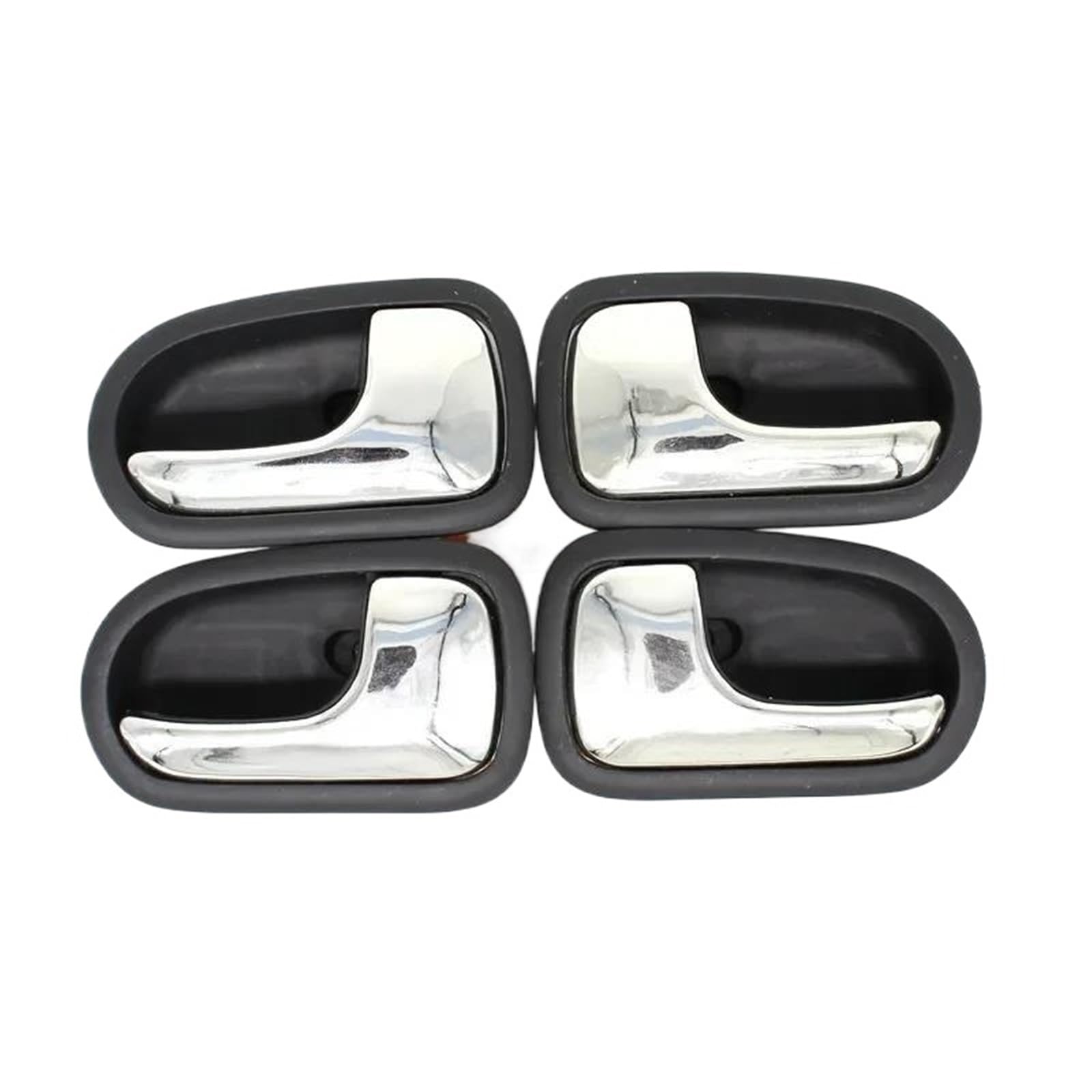 KMAGE Interior Door Handle 4 Pieces Black Left Right Interior Door Handle for Mazda Protege 323 626