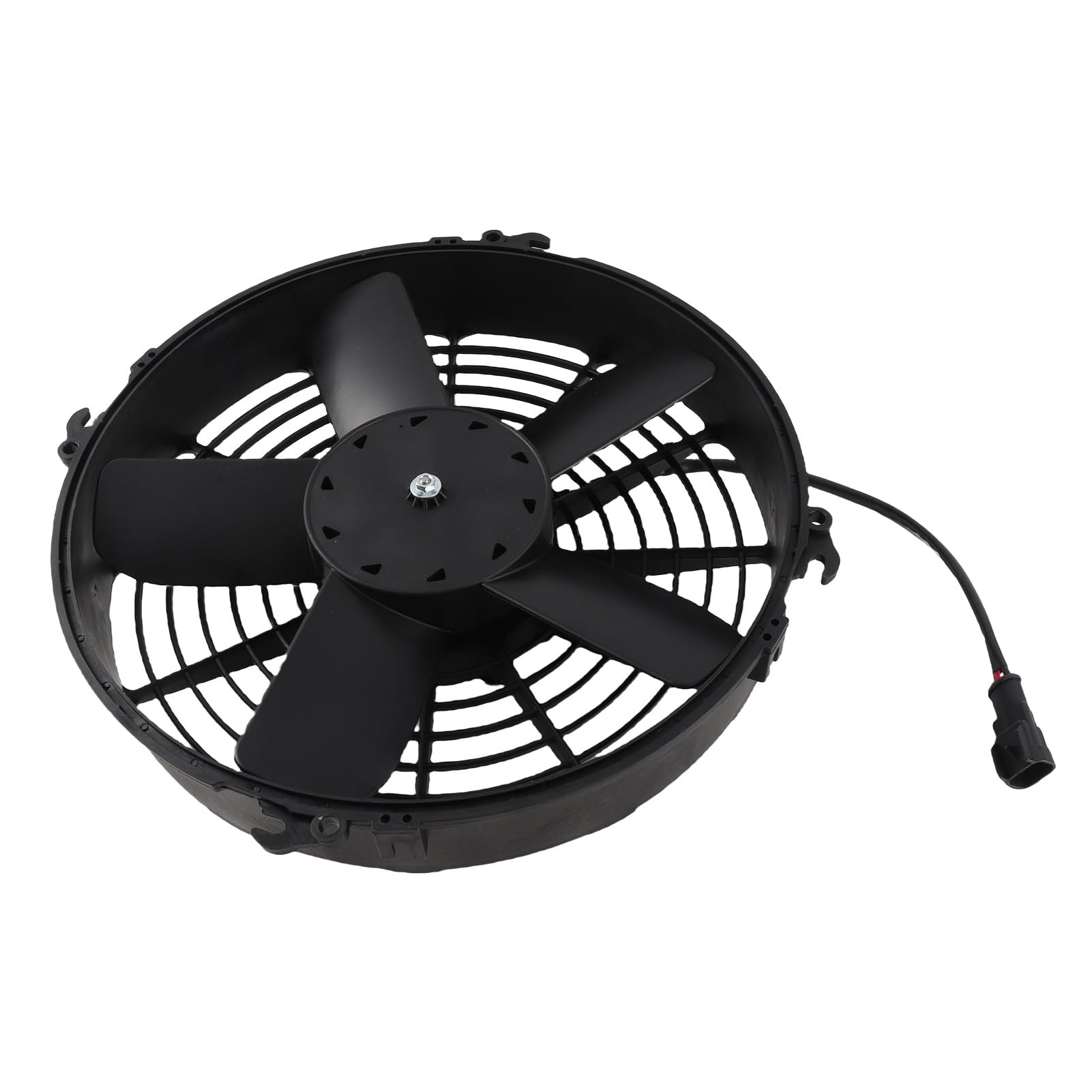 Fyearfly Ventola di ricambio a 5 pale da 330 mm, 24 V, 160 W, per autobus, camion, condizionatore d'aria