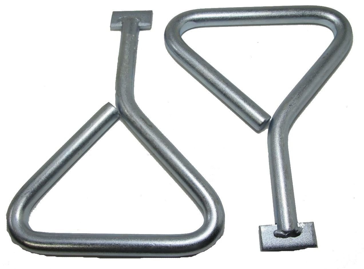 2pk Manhole Cover Keys T-End - 170mm Plumbers Drain Lid Plate Lifting Tool PB016