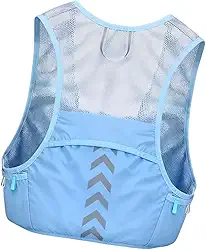 oshhni Colete de hidratação para corrida, mochila de água, mochila de hidratação, bolsa esportiva para corrida, acampamento, montanhismo e escalada