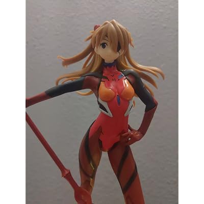Figurine SPM Asuka Langley – Rebuild Of Evangelion, Avec Lance De Cassius, SEGA