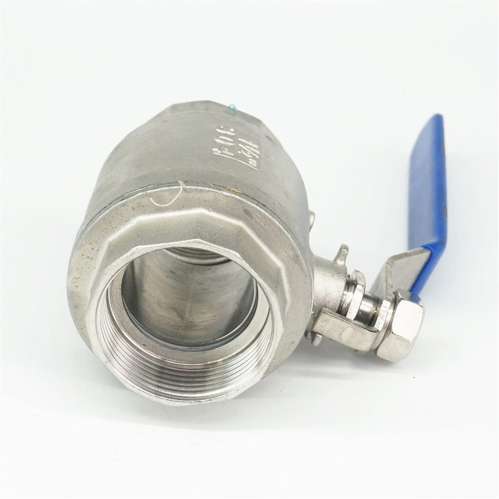 DN40 1-1/2 Pulgadas Hembra Puerto Completo SS304 Acero Inoxidable 2 Piezas Tipo válvula de Bola Agua Gas Aceite