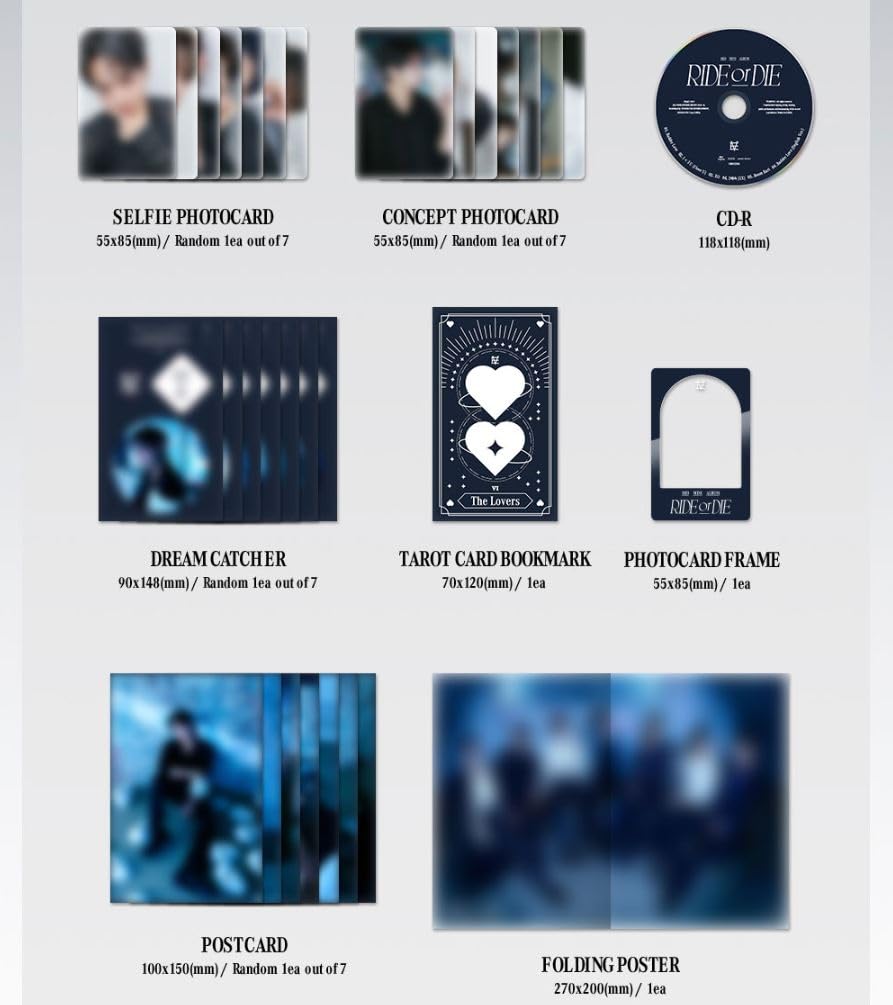 EVNNE RIDE or DIE 3° Mini Album (Verità Ver)