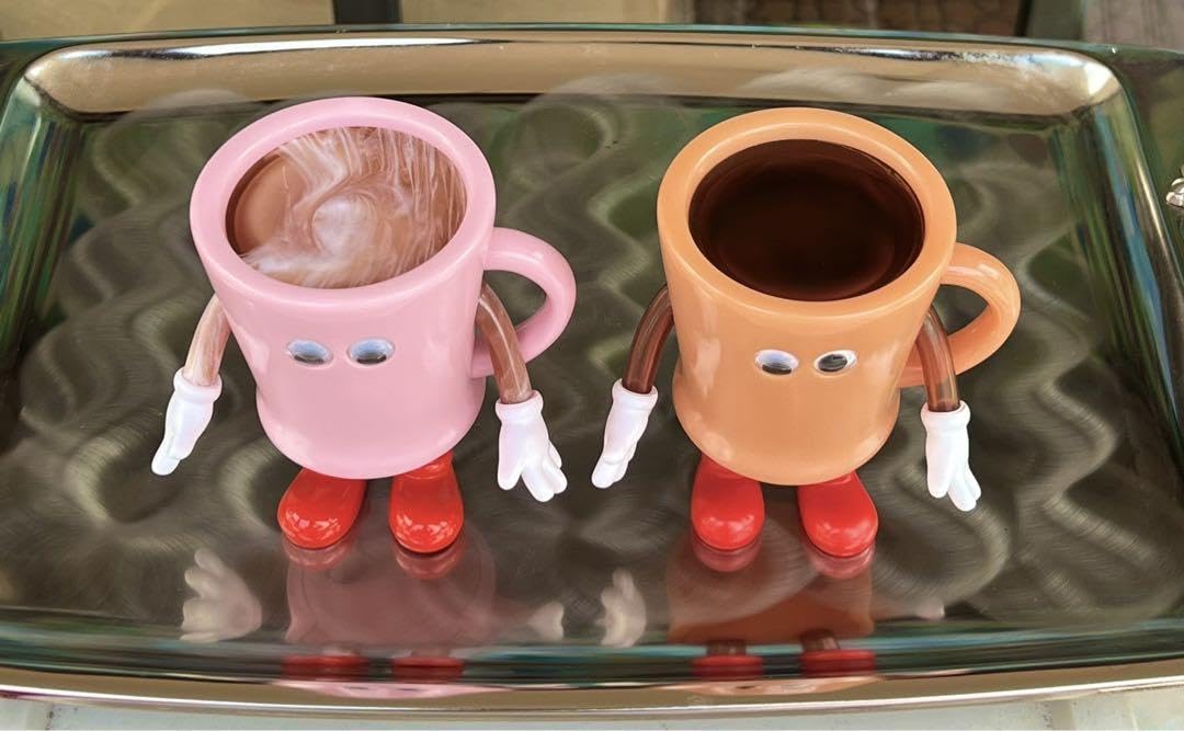 KAIEDA ミルクティーイン ピンクマグ ソフビ フィギュア フレーバーズ