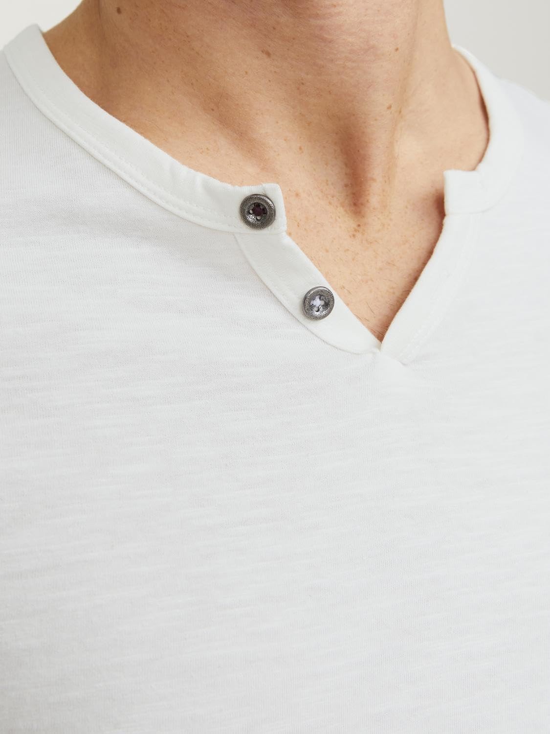 JACK & JONES Jjesplit Neck Tee Camiseta Hombre