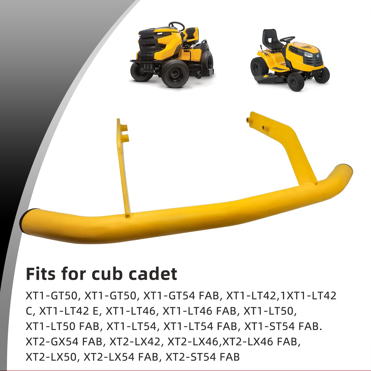 Yellow Front Bumper Kit For CUB CADET GT XT1 XT2 50 GX54 ST54 LX54