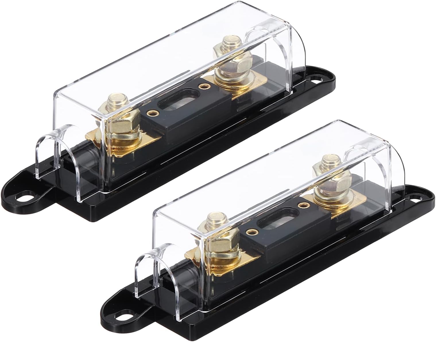 2 Set 400 A 32 V ANL Fuse Holder Kit 400 A Fuse 0/2/4/8 Gauge AWG Inline Fuse Block Fuse Box Automotive Fuse Block for Radio Audio Inverter Amplifier