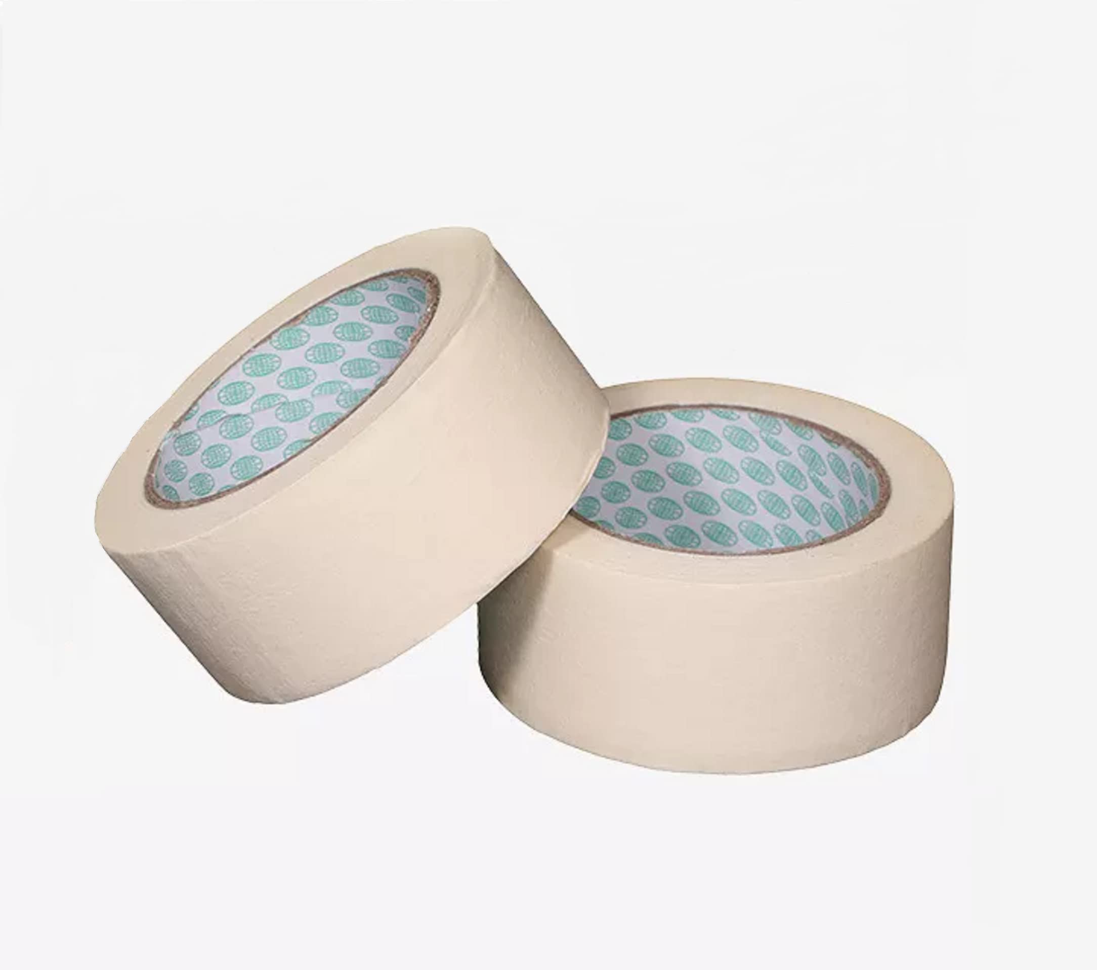 SVM Products Masking Tape for Carpenter or Painter/Art & Craft Tape/No Residue Tape 2 inch/48mm x 20metres (Pack of 3)