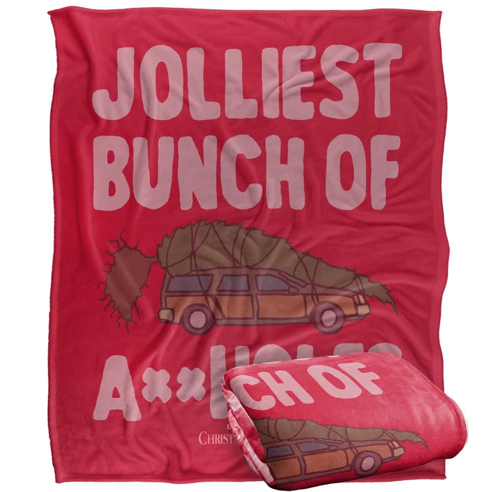 CHRISTMAS VACATION Blanket, 152 x 127 cm Jolliest Bunch of A-Holes Silky Touch Super Soft Throw Blanket