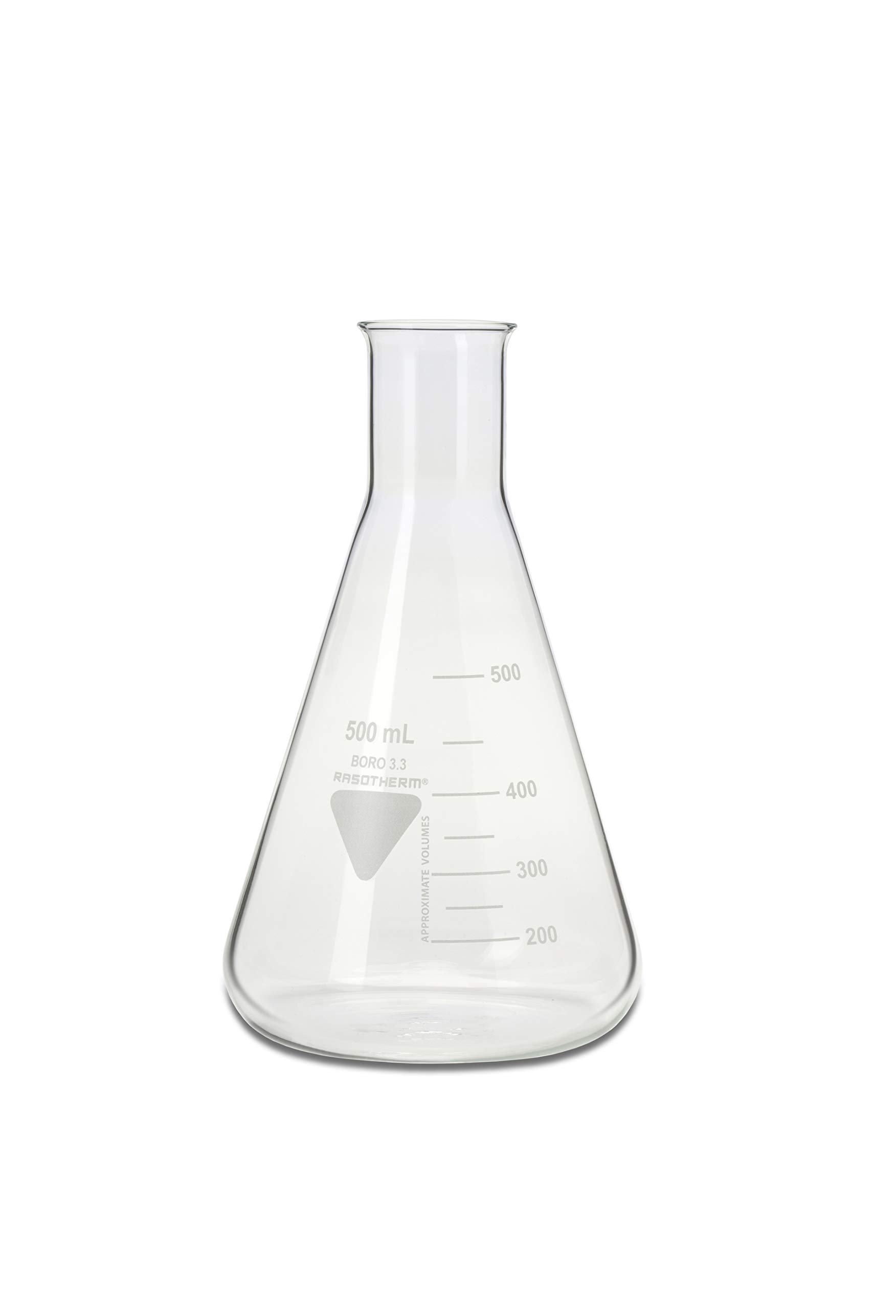RASOTHERM Erlenmeyerkolben enghals, (Boro 3.3), 500 ml