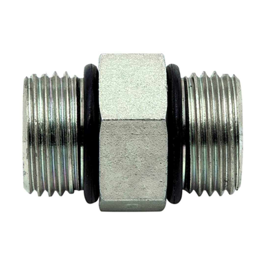 #8 SAE/ORB Male Union/Joiner Hydraulic Fitting | 6403-08-08