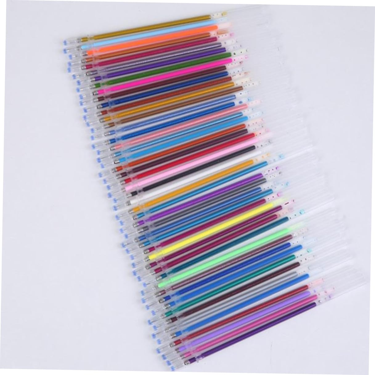 SEWACC 300 Pièces Recharges Stylos Gel Couleur Pointe Fine Encre pour Dessin Scrapbooking Bureau École
