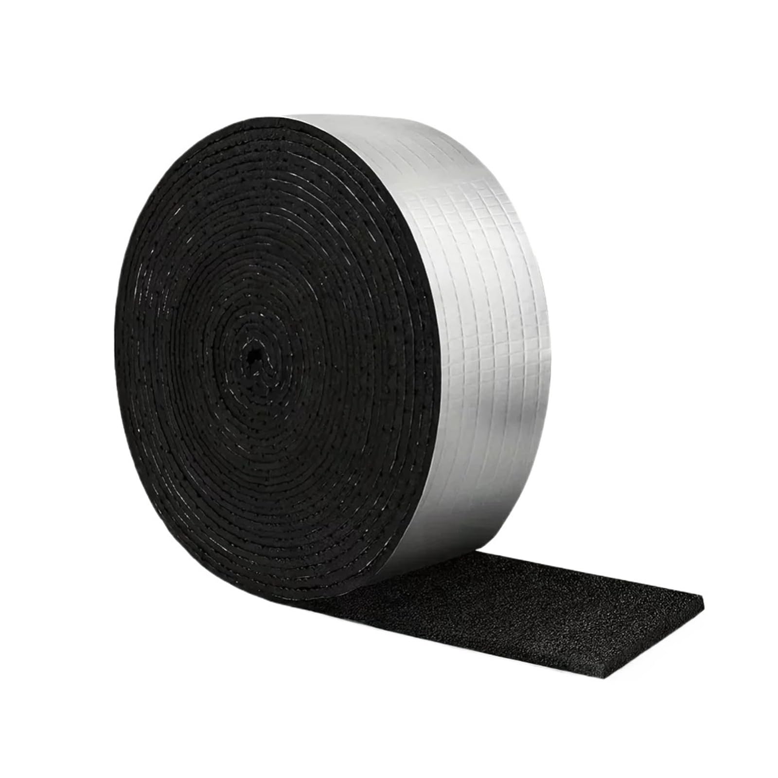 Wozcgsdt 5Cmx10m 10M Foam Foil Pipe Insulation Tape, Multifunctional Pipe Wrap Sleeve, Winter Freeze Protection Insulating Tape For Cold And Hot Water Pipes(5Cmx10m)